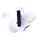 Women Girls Plumeria Flower Foam Hair Clip - Pink J9S6