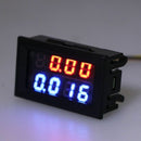 Digital DC 200V 10A 0.28" Voltmeter Ammeter 4 Digit 5 Wire Voltage Current Meter