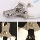 Pet Toe Care Stainless Steel Dog Cat Claw Nail Clippers Nail Trimmer(Blue)
