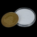 16-36mm Plastic Coin Holder Capsule Storage Case Display Box with Pad R Gw