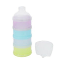 4 Layers Milk Powder Case Formula Dispenser Kids Baby Feeding Travel Contai