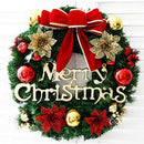 Xmas Ornament DIY Garlands String Wreath with Bell Holiday Home Party Decor