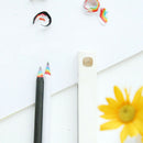 2Pcs Rainbow Pencils Drawing Painting Pencils Stationery Black and White Deluxe