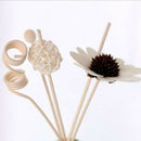 Creative Artificial Flower Ceramic Vase Essential Oil Perfume Holder Black