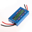 Simple DC Power Analyser Watt  Volt Amp Meter 12V 24V Solar Wind Analyzer SN9F