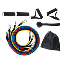 Bands Set 11pcs For Indoor Exercise Working Out Gym Training Yoga