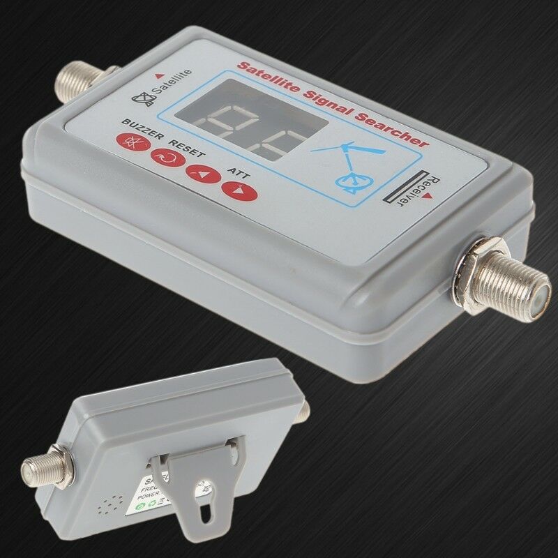 SF-95DL Digital TV Antenna Satellite Signal Finder Meter Searcher LCD Display