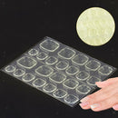 240pcs Transparent Jelly Waterproof Nails Extension Tapes Sticky Adhesive Glue