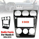 9 Inch 2Din Car Stereo Radio DVD Player Panel Audio Trim Frame for Mazda 6