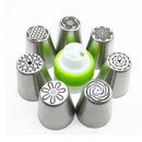 7Pcs Russian Tulip Flower Cake Icing Piping Nozzles Decorating Baking Tools bvc