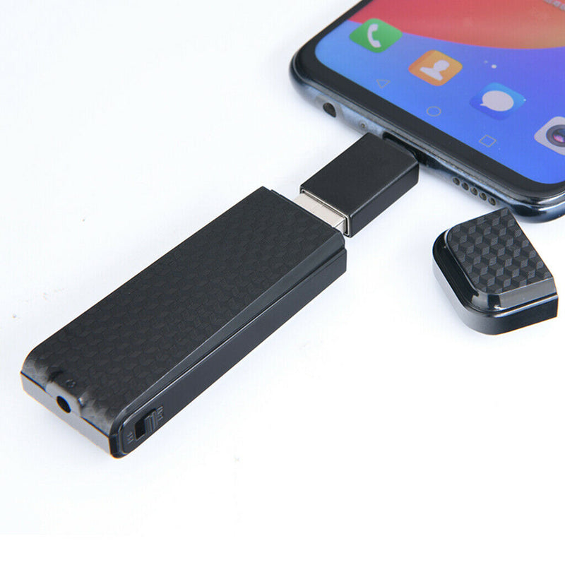 USB And Micro USB Voice Activated Audio OTG Dictaphone Recorder For