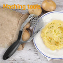 Manual Potato Mud Masher Stainless Steel Vegetable Fruits Kitchen Accessory