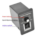 12V 24V 36V 48V 6A Dc Motor Speed Controller Adjustable Reducer Control Swi