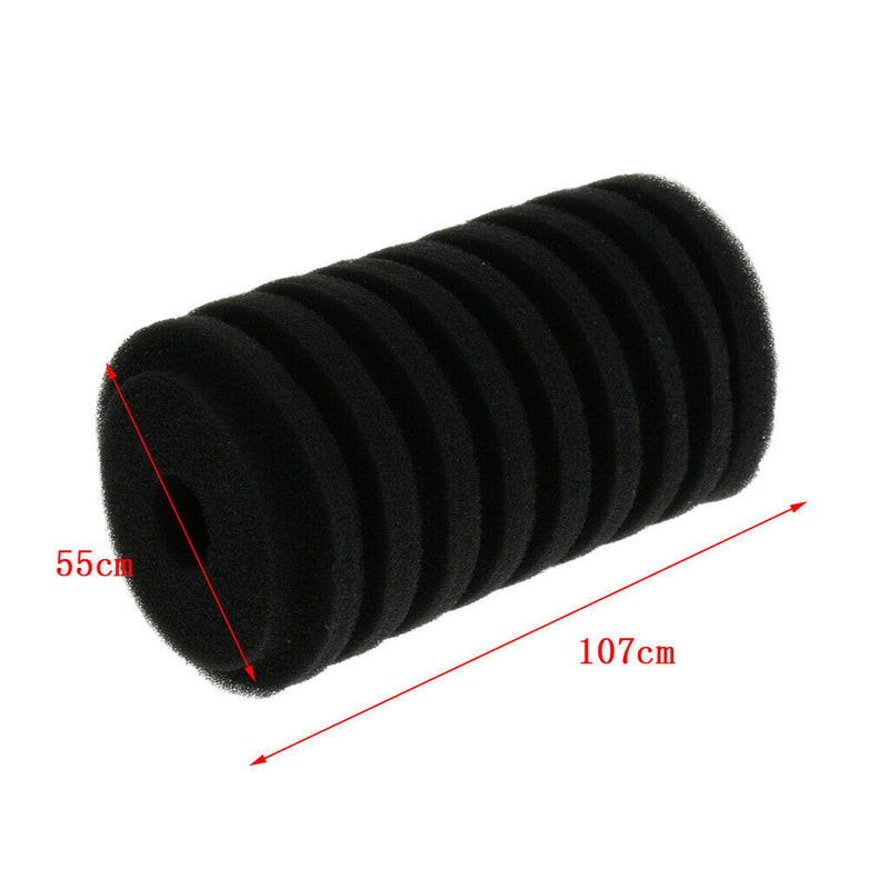 4 Pcs Bio Sponge Filter Fry Aquarium Fish Tank Double Sponge Water Filter M