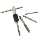 5Pcs/set T Type Hand Screw Thread Taps Drill Kit M3 M4 M5 M6 Set Wre- OZ