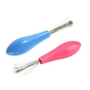 Hair Brush Comb Cleaner Embedded Beauty Tool Plastic Cleaning Removable Handle