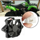 12V Electric Engine Cooling Fan Radiator Motorcycle ATV Go Kart Quad 150-250cc~