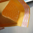 10X 140*160+40mm Kraft Bubble Bag Padded Envelopes Mailers  Yellow 3C