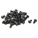 50pcs M6x12mm Button Head Hex Socket Cap Screw Bolt Black P7G5