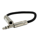 6.35mm Female to Male Cable 20cm Audio Adapter Extension Cord Wire Converter