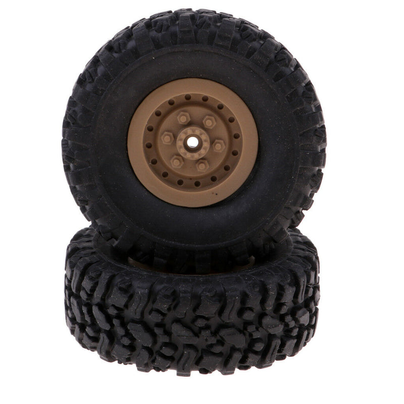 4pcs Rubber Wheel Tires for RC 1/16 Crawler Car WPL B14 B16 B24 C14 C24 B36