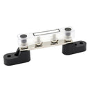 4x6mm 1/4in Studs Single Buss Bar Electrical Terminal Board 100A with Cover A