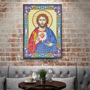 5D DIY Special Shape Diamond Painting Religious Embroidery Mosaic Kit Decor