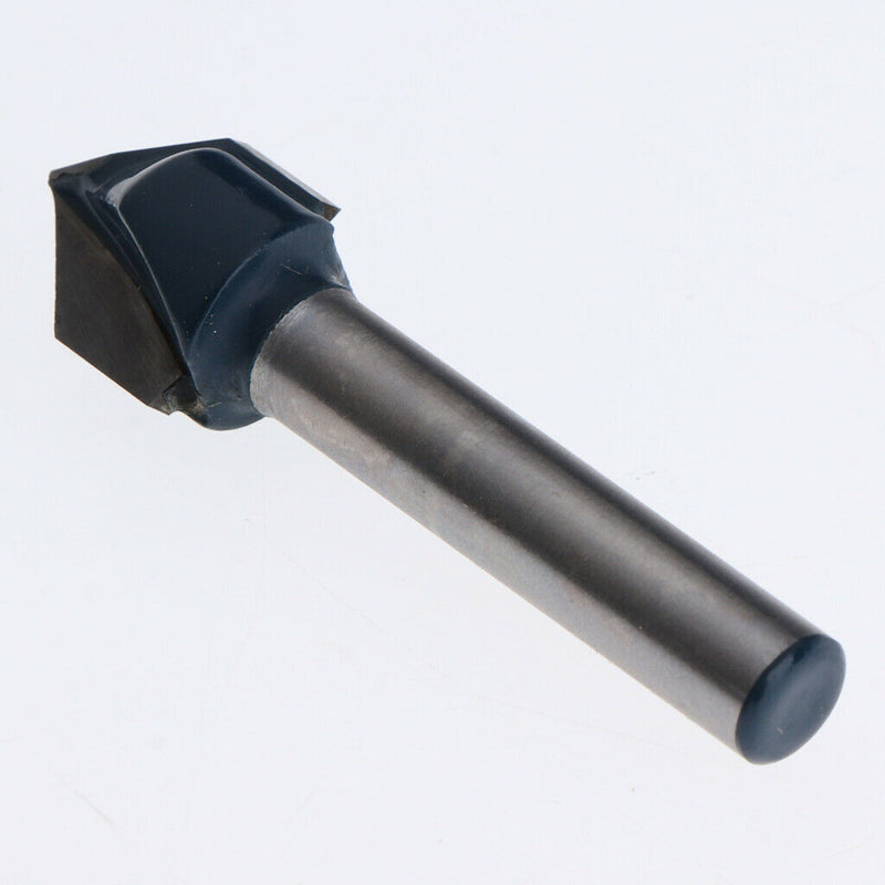 2x Router CNC Engraving V Groove 1/4'' X1/2'' X 90Degree Woodworking Cutter