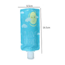1Pcs Outdoor Travel Storage Bag Folding Lotion Storage Bag Portable Shower