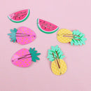6Pcs/Set Lovely Cartoon Animal Fruit Hairpin Child Kids Hair Clips Hair Acc Z7Y5