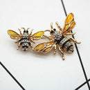 Classics Double Bees Shirt Brooch Novelty Suit And Vest Pin