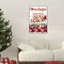 Personalized Christmas Wall Stickers Family Survivors Decals (ZSZ3007-Z) A