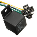 Car Auto DC 12V Volt 30/40A Automotive 4 Pin 4 Wire Relay & Socket 30amp BX