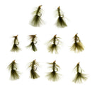 10x Bead Head Nymph Flies Woolly Buggers Sinking Wet Fly Fishing Flies Olive for