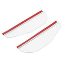 1 Pair Car Rearview Mirror Rain Water Rainproof Eyebrow Cover Side Shield OZ