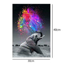 5D Elephant Diamond Painting Embroidery DIY Cross Stitch Mosaic Home Decor