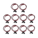 10Pcs 1 meter RC Servo Extension Cord Lead Wire Cable for RC Car Truck Plane