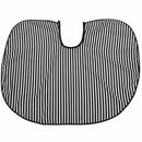 Hair Cutting/Barbers Cape - Adjustable Black and White Stripe Hairdressing  K8Q1