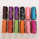 Assorted Fashion Lipstick Case Holder + Mirror Inside & Snap-On Closure RK BX