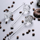 1Pc Honey Spoon Glass Honey Dipper Stick Kitchen AccessoriesS Ew