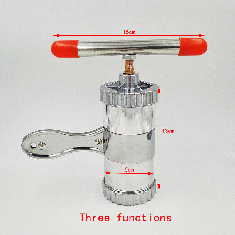 Manual Pasta Machine Kitchen Machine Noodle Cutting Machine with 3 Die Tool