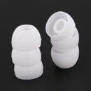 50 Pcs White Earbud Headphone In Ear Buds Tip Cover Replacement E8A4