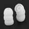 50 Pcs White Earbud Headphone In Ear Buds Tip Cover Replacement E8A4