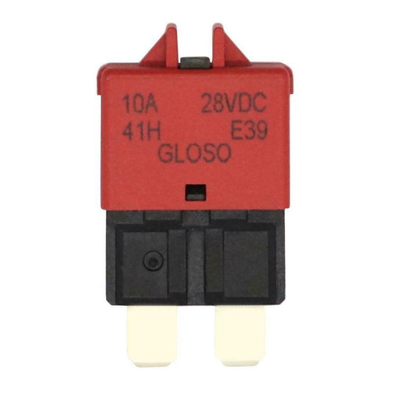 DC32V Manual Reset ATC Circuit Breaker Blade Fuse for Car Boat(10A Red