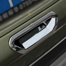 For Ford Escape Kuga 2 2013 2018 Chrome Rear Trunk Door Handle Bowl Cover Trim