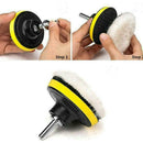 11x Car Buffing Pads Polishing Buffer For Drill Sponge Waxing Set Seal P2X9 V9U6