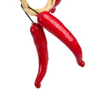 Best Artificial Chilli String Hot Peppers Hanging String Home Decor Vegetab D3G5