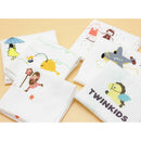 5pc Kids Cartoon Handkerchiefs Baby Hanky Comfy Soft Kerchiefs Party