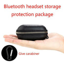 Portable Leather Storage Bag Carrying Case for Huawei Freebuds/Honor Flypods Kit