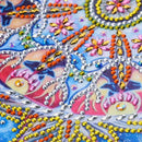 5D DIY Special Shaped Diamond Painting Abstract Cross Stitch Embroidery Kit